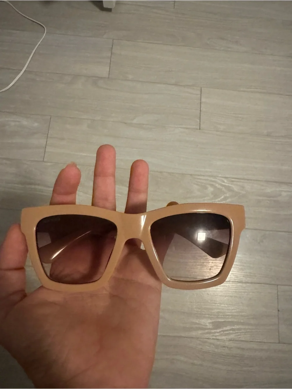 Gucci Minimal Cat Eye Sunglasses, 54mm, Blush Pink